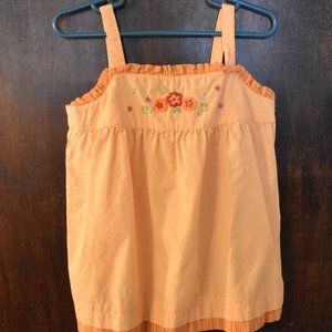 💛Gymboree- Orange Tank top- size 6